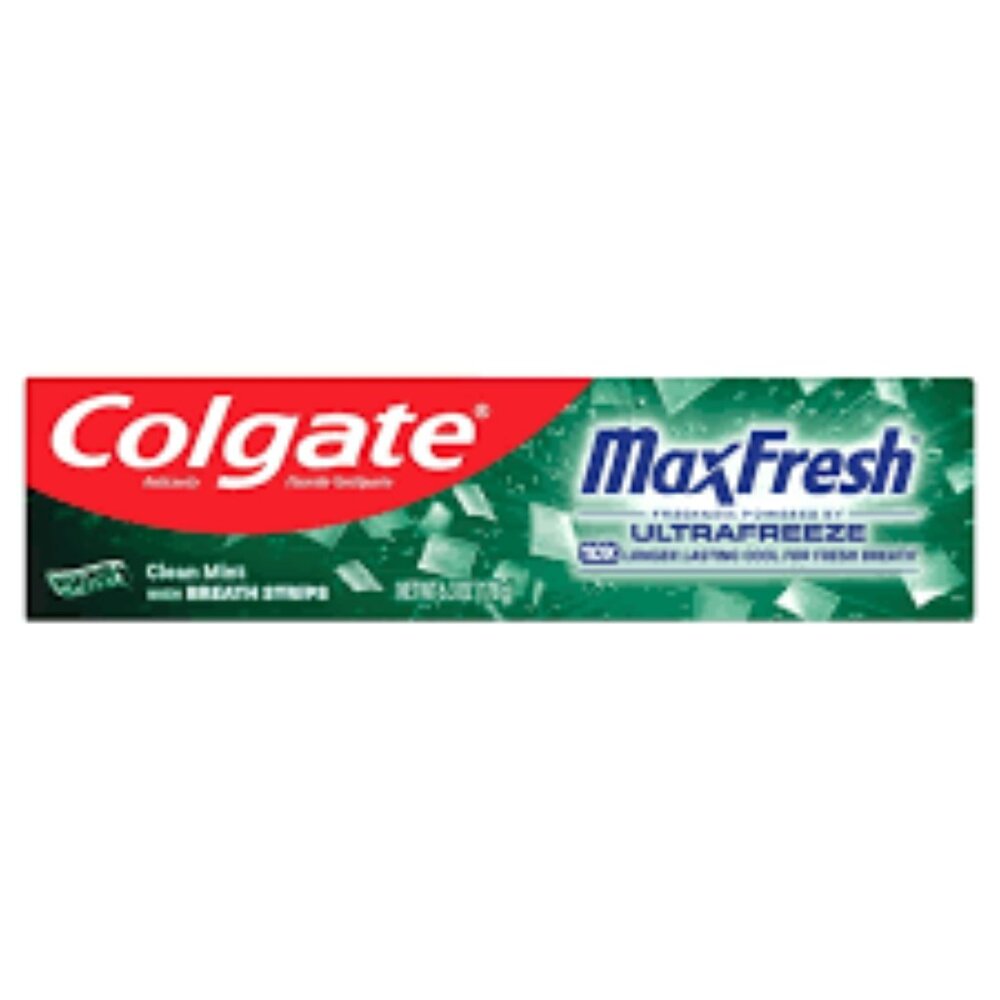 Colgate Max Fresh Ultrafeeze Clean Mint 2pk
